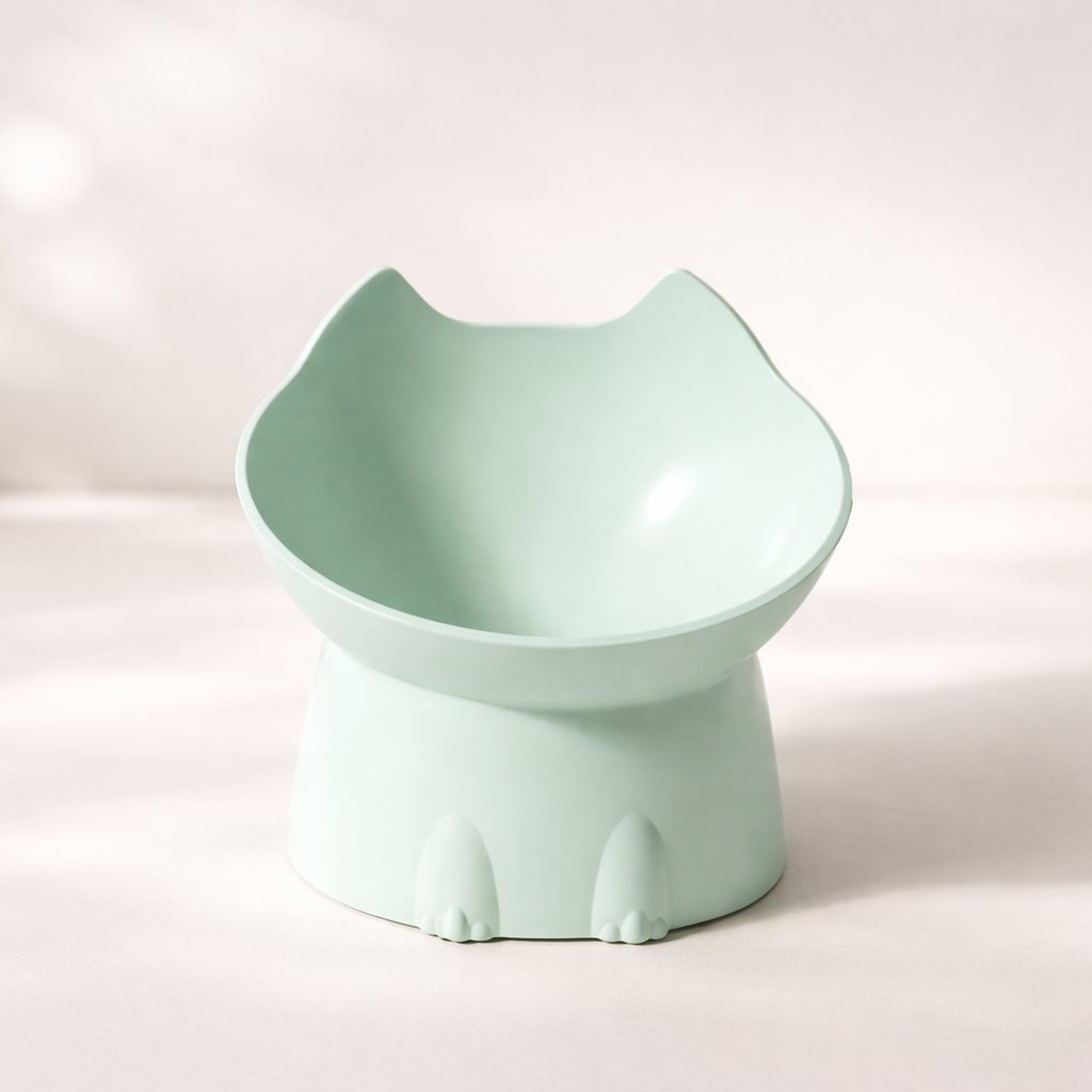 Elevated Pet Bowl – Ergonomic Raised Feeder with Anti-Tip Design
