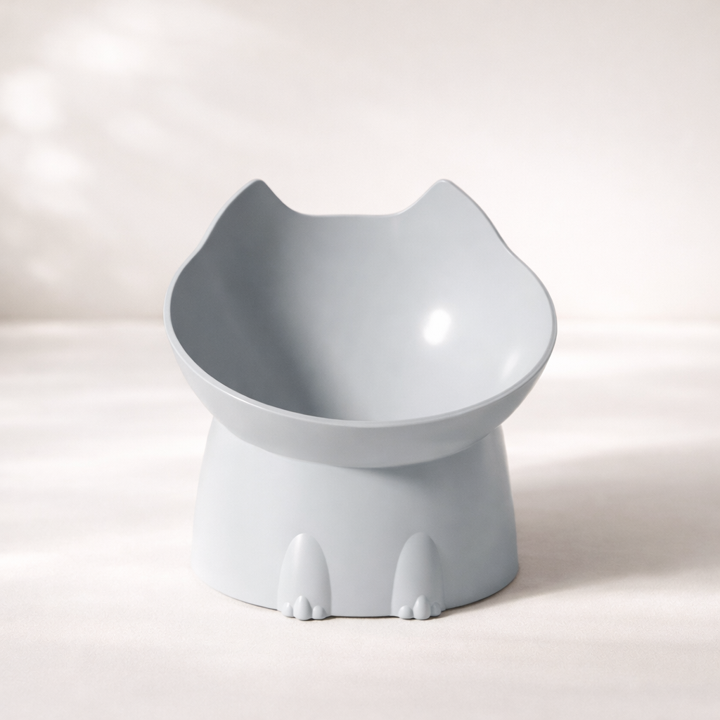 Elevated Pet Bowl – Ergonomic Raised Feeder with Anti-Tip Design