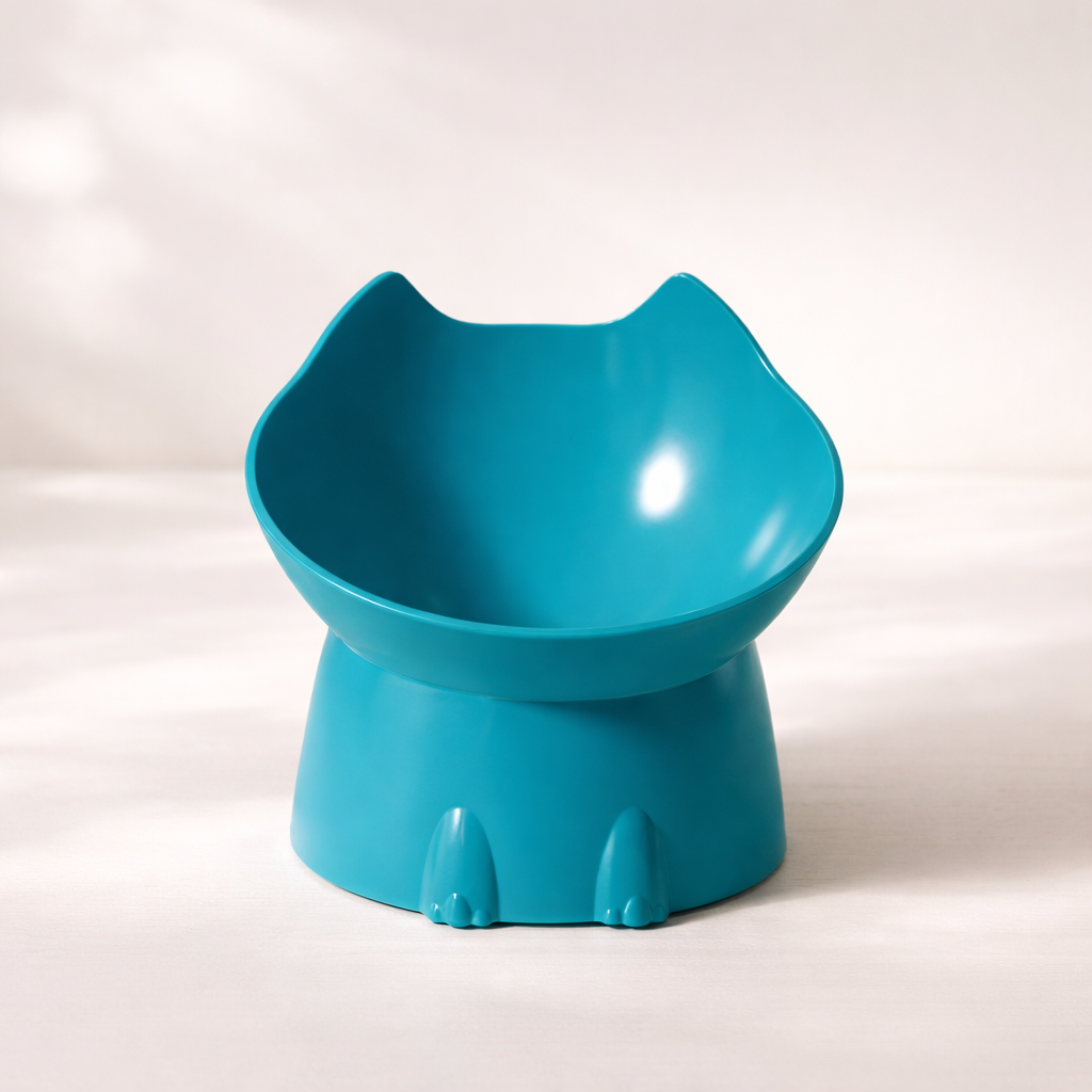 Elevated Pet Bowl – Ergonomic Raised Feeder with Anti-Tip Design